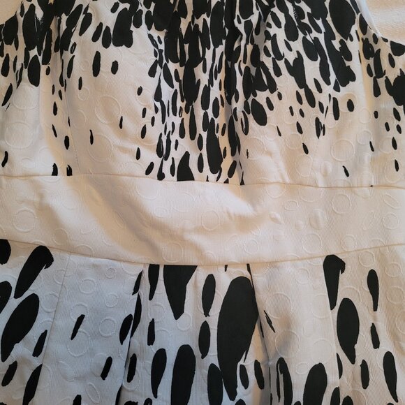 🖤 Elegant Jax Cotton Pique Dress - Size 10 🖤 - Picture 2 of 5